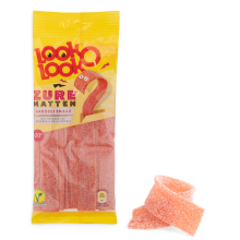 Look O Look Look O Look Snoep Zure Streken Aardbei Vegan 125 gr