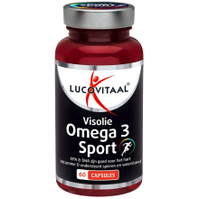 2+3 Gratis: Lucovitaal Visolie Omega 3 Sport 60 capsules