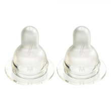 2X Difrax Flessenspeen Natural Medium 2 stuks
