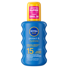 3X NIVEA Sun Protect & Hydrate Zonnebrand SPF 15 200 ml