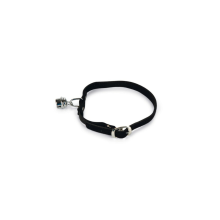 Merkloos Beeztees Kattenhalsband Suede Zwart