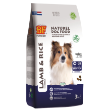 4X BF Petfood Lam en Rijst Hondenvoer 3 kg