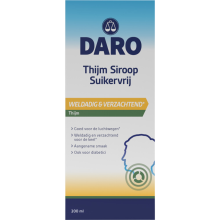 Daro Thijmsiroop Suikervrij 200 ml