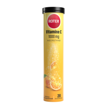 2X Roter Vitamine C Bruistabletten Sinaasappel Abrikoos 2 x 20 stuks