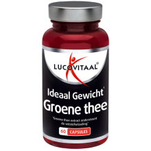 6X Lucovitaal Groene Thee Ideaal Gewicht 60 capsules