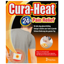 3X Cura Heat Rug En Schouderpijn 3 stuks
