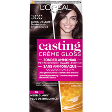 3X L'Oréal Casting Crème Gloss Semi Permanente Haarkleuring 300 Donkerbruin