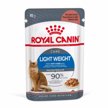 48X Royal Canin Kattenvoer Nat Light Weight Care Gravy Ultra Light 85 gr
