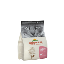 3X Almo Nature Holistic Kattenvoer Droog Kitten Kip & Rijst 2 kg