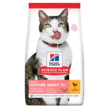 Hill's Science Plan Kattenvoer Droog Mature Adult Light Kip 1,5 kg