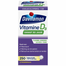 Davitamon Vitamine D3 Vanaf 50 Jaar 250 tabletten