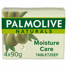12X Palmolive Tabletzeep Naturals Olijf Melk 4x 90 gr