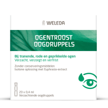 Jumbo 3x WELEDA Ogentroost Oogdruppels Ampullen 20 stuks