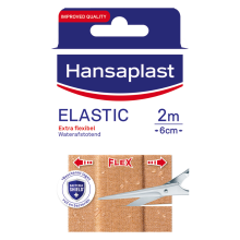 6X Hansaplast Elastic 2 meter