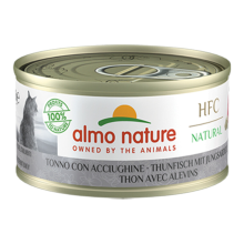 24X Almo Nature HFC Natural Kattenvoer Nat Tonijn & Ansjovis 70 gr