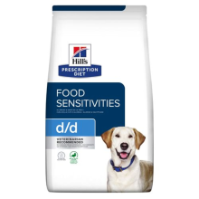 Hill's Prescription Diet Hondenvoer Droog d/d Food Sensitivities Eend & Rijst 12 kg