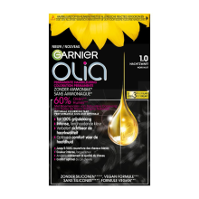 6X Garnier Olia Permanente Crèmekleuring 1.0 Zwart