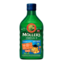 2X Mollers Omega 3 Tutti Frutti 250 ml