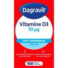 4X Dagravit Vitamine D Parels 10 µg 100 capsules