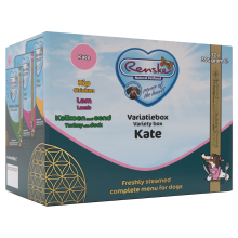 2X Renske Variatiebox Hondenvoer Nat Kate 12 x 395 gr