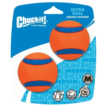 2X Chuckit Ultra Ball ø 6 cm 2 stuks
