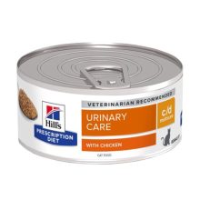 Hill's Prescription Diet Kattenvoer Nat c/d Multicare Urinary Care Kip 24 x 156 gr
