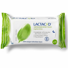 5X Lactacyd Tissues Verfrissend 15 stuks