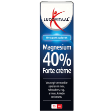 3X Lucovitaal Magnesium 40% Forte Crème 75 ml