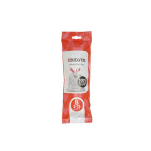 2X Brabantia PerfectFit Vuilniszak met Trekbandsluiting Code B 5 7 Liter 20 zakken