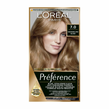 2X L'Oréal Préférence Permanente Haarkleuring 7.0 Middenblond