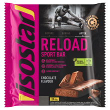 6X Isostar Reload Sportreep Chocolade 3 x 40 gr