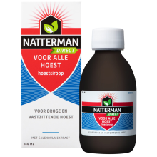 2X Natterman Voor alle Hoest Hoestdrank 180 ml