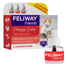 2X Feliway Friends Navulling 3 x 48 ml