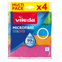 Vileda Microvezeldoek Colors 4 stuks