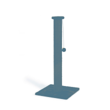 Merkloos Beeztees Krabpaal Serpa Zwart 40 x 40 x 90 cm
