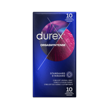 12X Durex Condooms Orgasm Intense 10 stuks