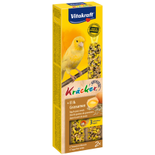Vitakraft Kanarie Kracker Ei   Graszaad 2 stuks