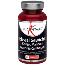 6X Lucovitaal Ideaal Gewicht Konjacwortel Garcinia Cambogia 60 capsules