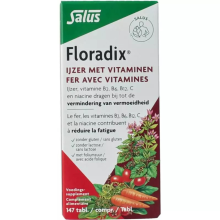 Totum 4x Floradix IJzer 147 tabletten
