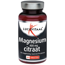 3X Lucovitaal Magnesium Citraat 400mg 60 tabletten
