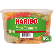 Haribo Zure Bommen 150 stuks