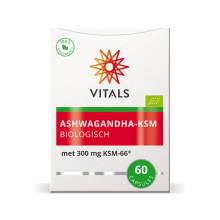 2X Vitals Ashwagandha KSM Biologisch 60 capsules