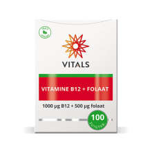 Etna 2x Vitals Vitamine B12 Met Folaat 100 zuigtabletten
