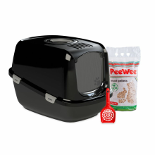 PeeWee Startpakket EcoDome Zwart 66,5 x 48,5 x 46,5 cm