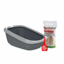 PeeWee Startpakket EcoGranda XXL Antraciet   Grijs 66,5 x 48,5 x 28 cm