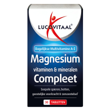2X Lucovitaal Magnesium Vitamine en Mineralen Compleet 30 tabletten