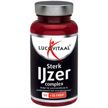 3X Lucovitaal Sterk IJzer Complex 60 tabletten
