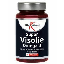 6X Lucovitaal Super Visolie Omega 3 6 30 capsules
