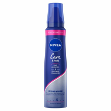 3X NIVEA Haarmousse Care & Hold Extra Strong 150 ml