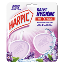 6X Harpic Toiletblok Lavendel 2 stuks